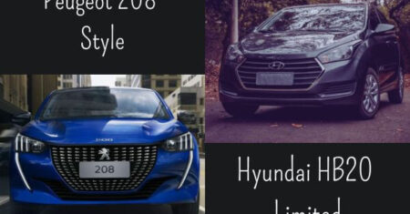 Comparação: Peugeot 208 Style e Hyundai HB20 Limited